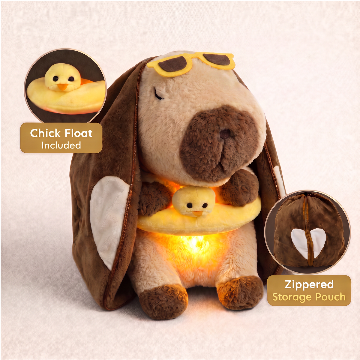 🐹 CapiCalm™ | The Capybara That Breathes With You